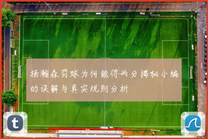 杨瀚森罚球为何能得两分揭秘小编的误解与真实规则分析