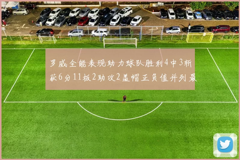 罗威全能表现助力球队胜利4中3斩获6分11板2助攻2盖帽正负值并列最高