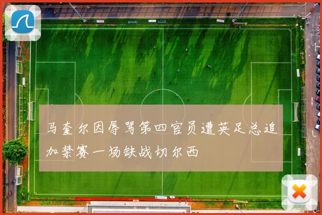 马奎尔因辱骂第四官员遭英足总追加禁赛一场缺战切尔西